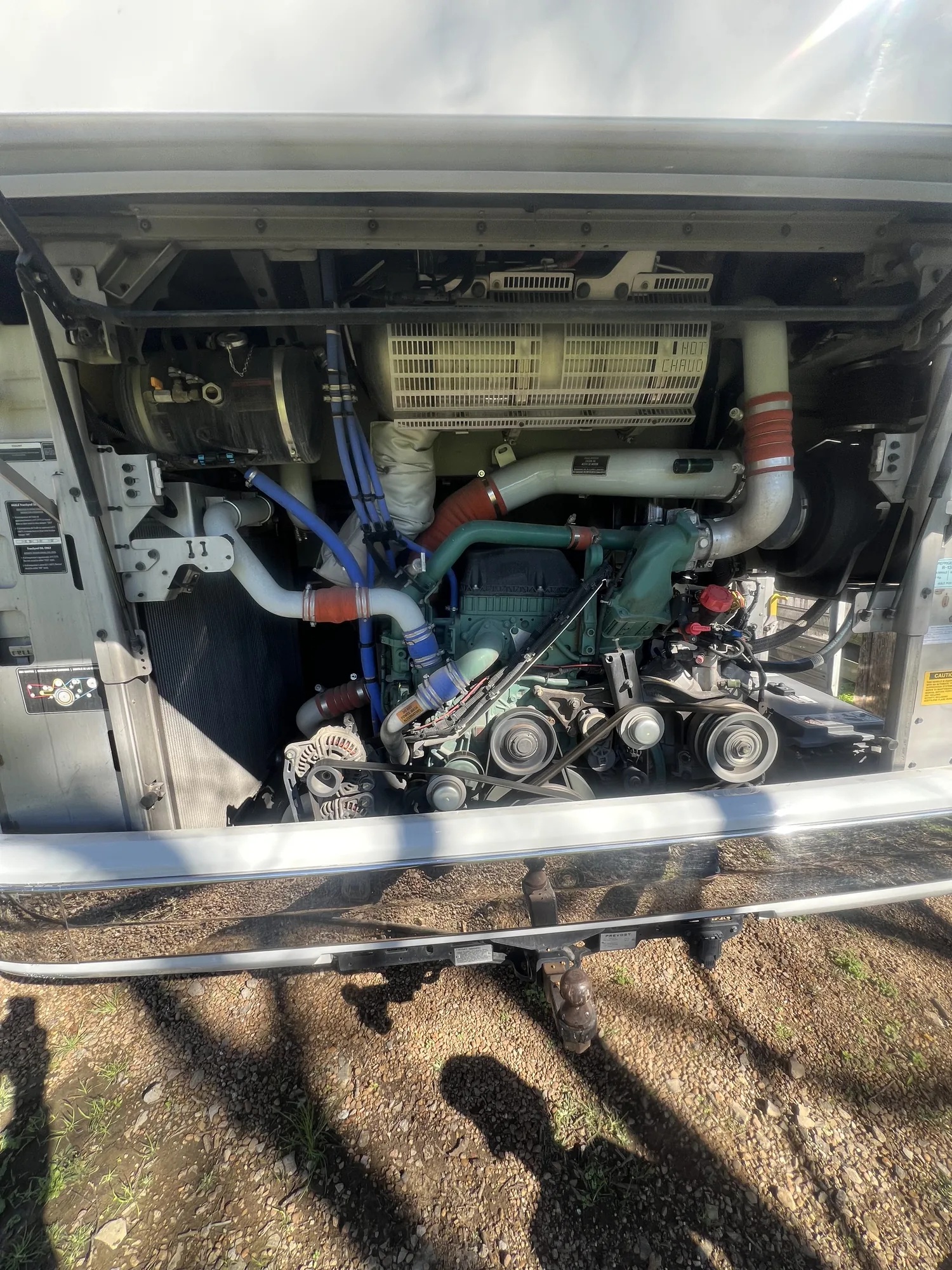 Motorcoach receiving service
